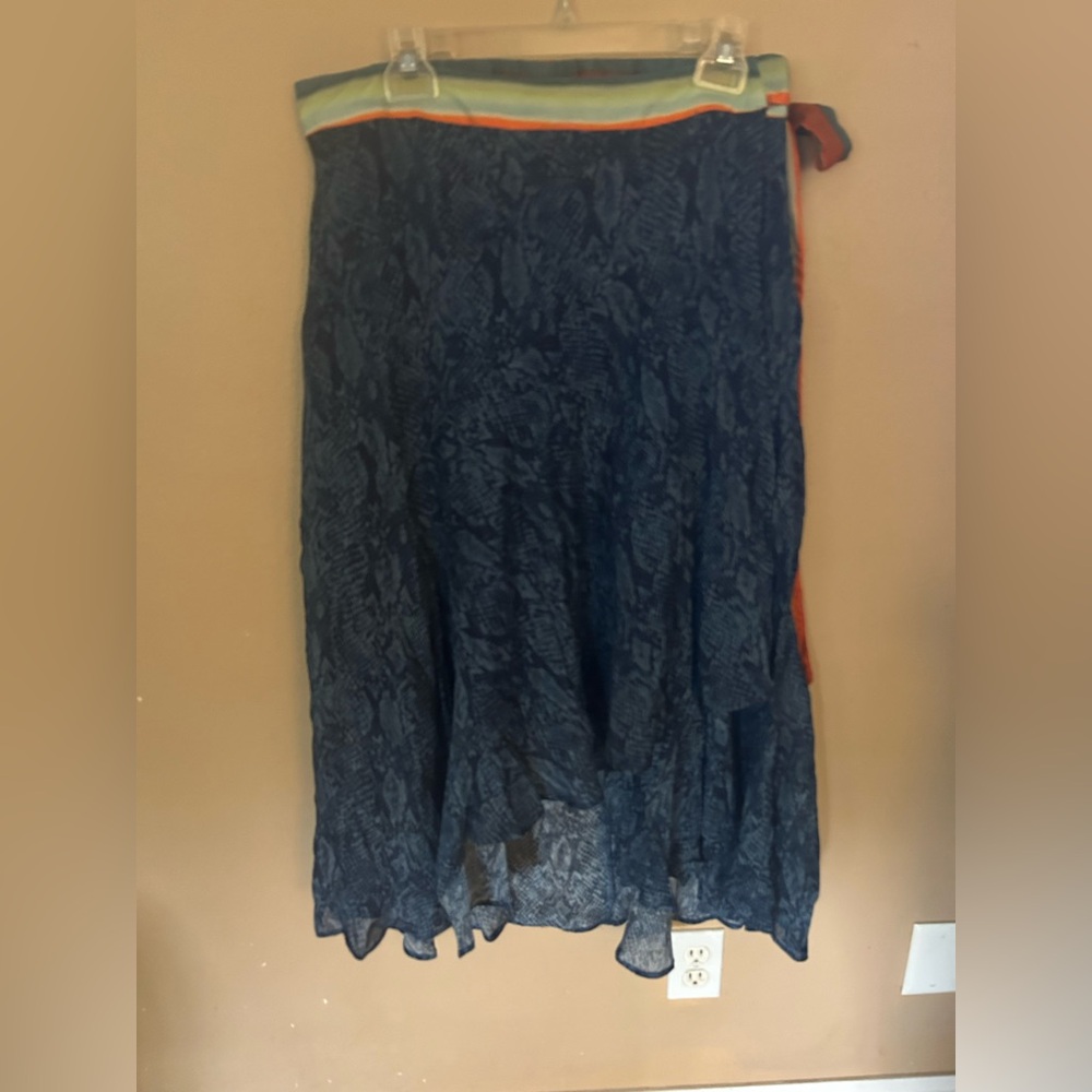 Conditions Apply wrap Midi Skirt